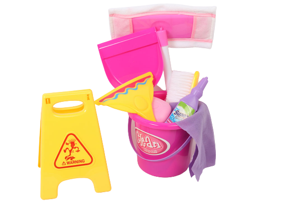 ست اسباب بازی وسایل نظافت