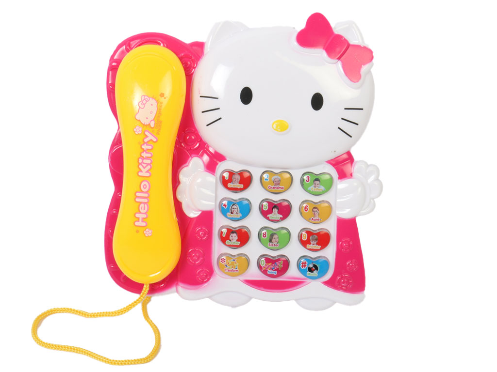 تلفن موزیکال و آموزشی اسباب بازی هلوکیتی