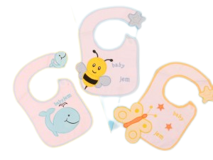 پیشبند حوله ای نوزادی baby jem
