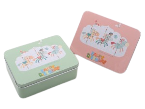 جعبه فلزی طرح دار