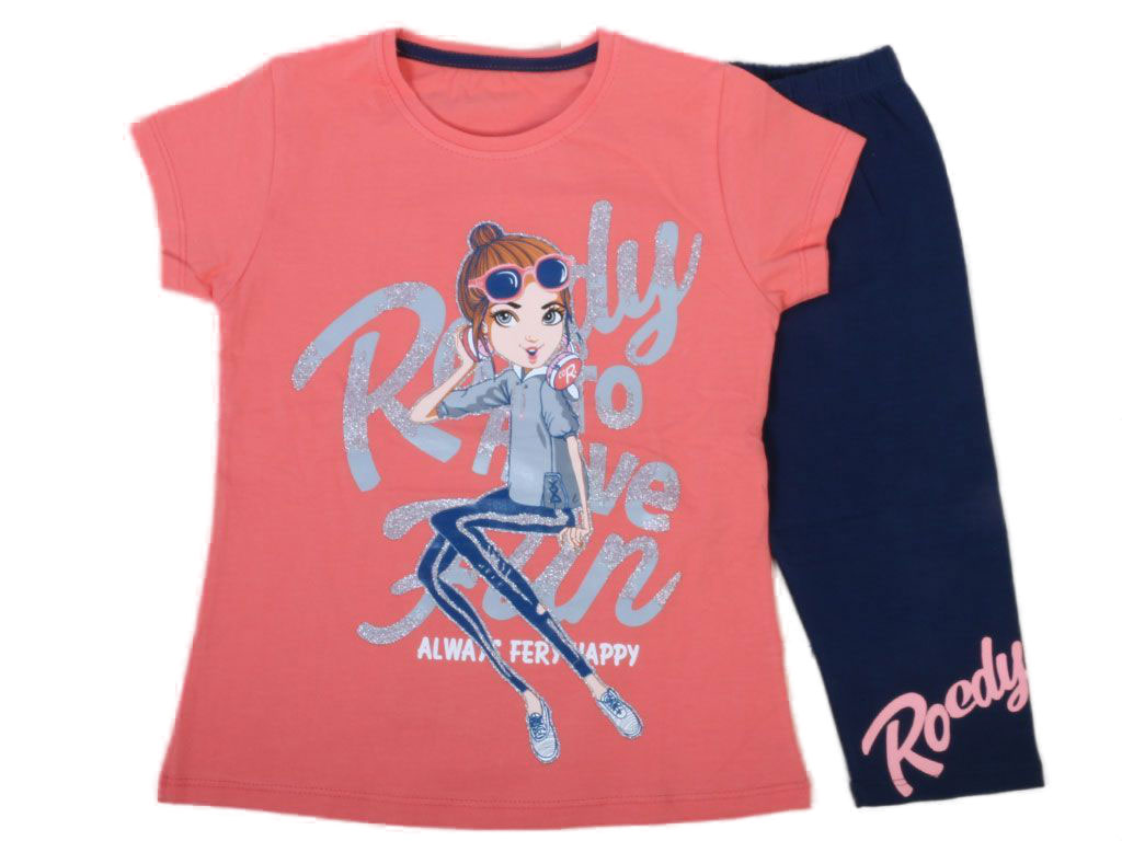 تیشرت و شلوارک دخترانه monkey