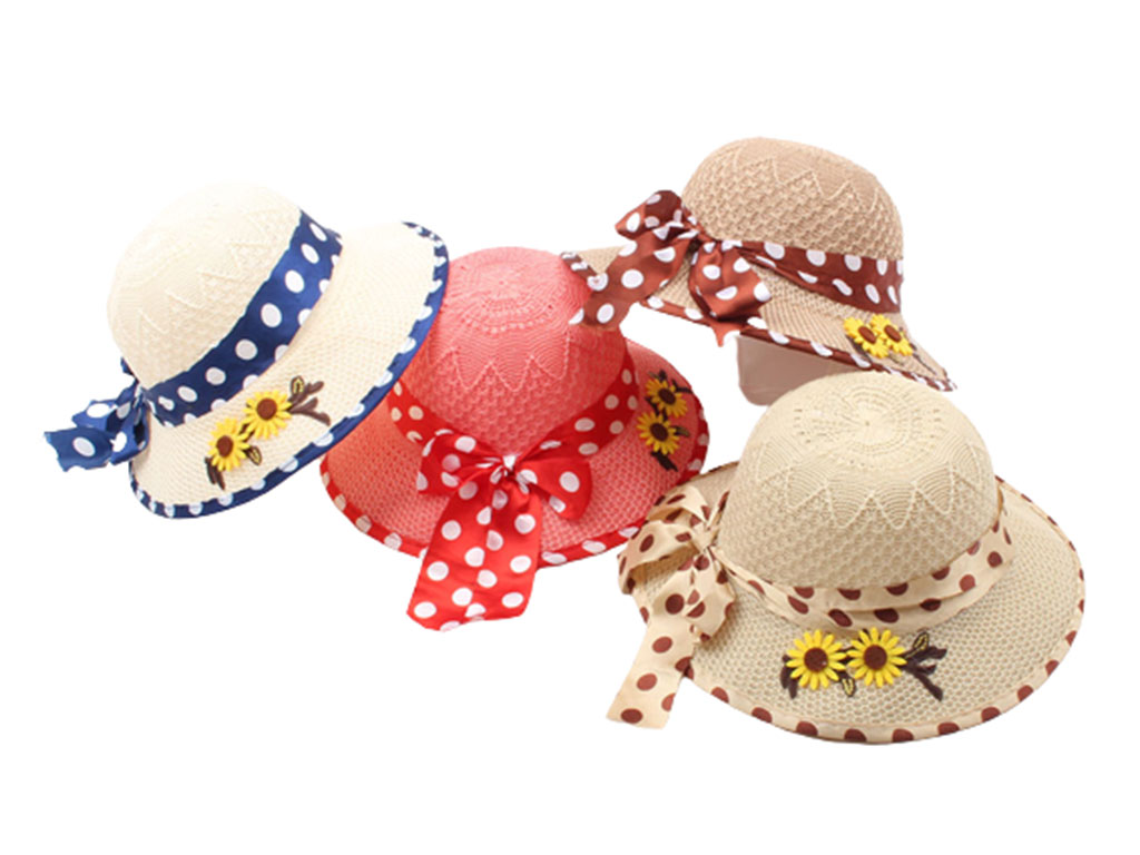 کلاه حصیری(3-1سال/رنگبندی)