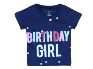 تیشرت نوزادی دخترانه کارترز carters