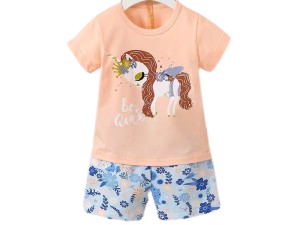 تیشرت و شلوارک نوزادی ku bao