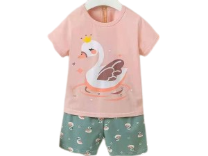 تیشرت و شلوارک نوزادی ku bao