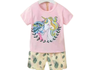 تیشرت و شلوارک نوزادی  ku bao