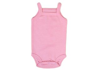 بادی بندی نوزادی دخترانه صورتی رنگ کارترز CARTERS