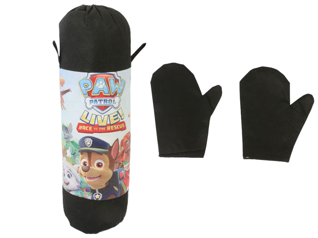 کیسه بوکس کوچک با دستکش بچه گانه