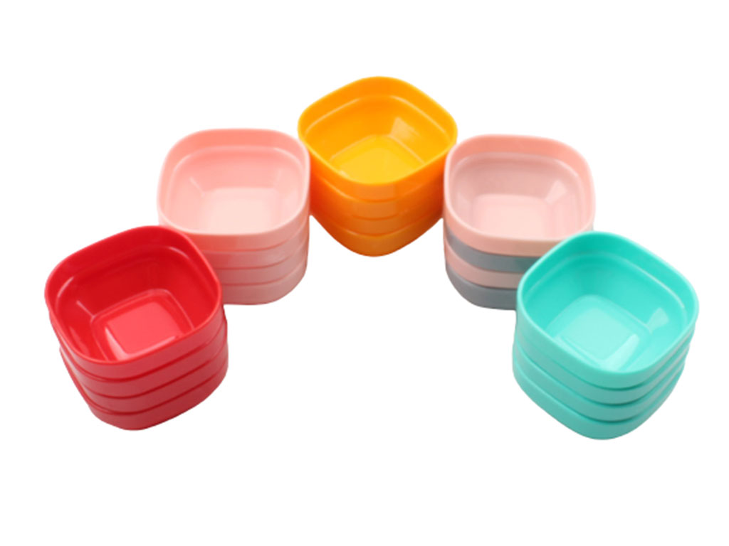 پیاله رنگی ساده (4 عددی)