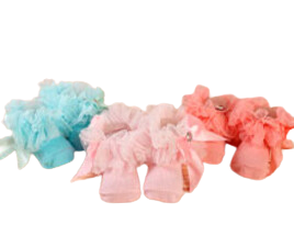 جوراب توردار نوزادی دخترانه yumese