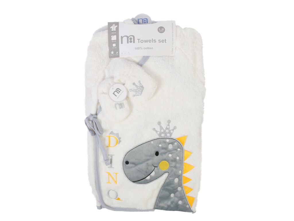 ست حوله 5 تکه نوزادی دخترانه مادرکر mothercare
