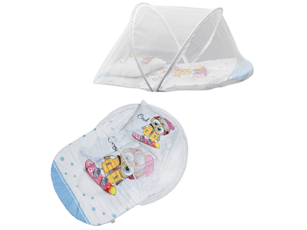 پشه بند نوزادی تشک دار به همراه بالشت tikmak