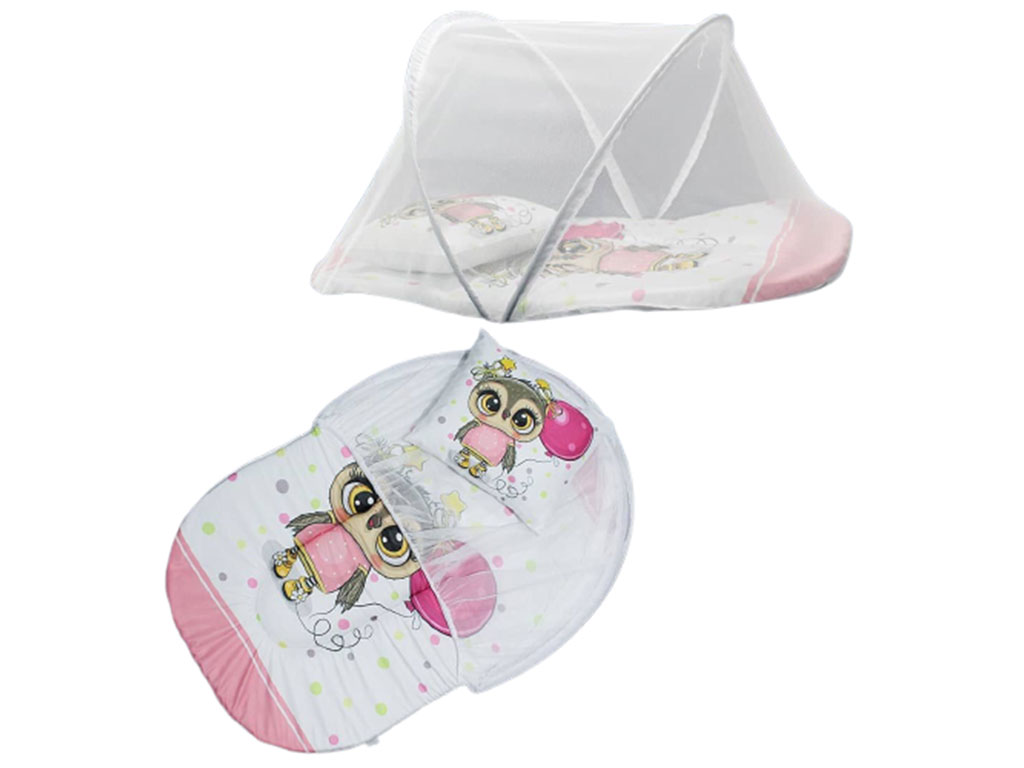 پشه بند نوزادی تشک دار به همراه بالشت tikmak