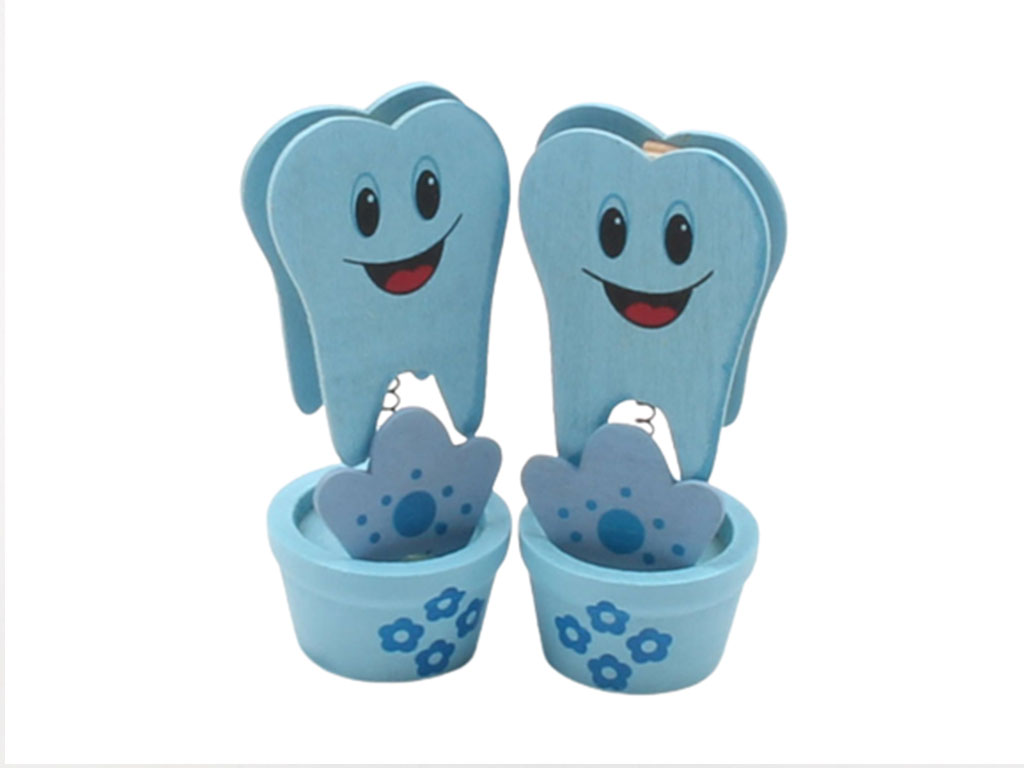 گیره پایه دار چوبی طرح دندانی