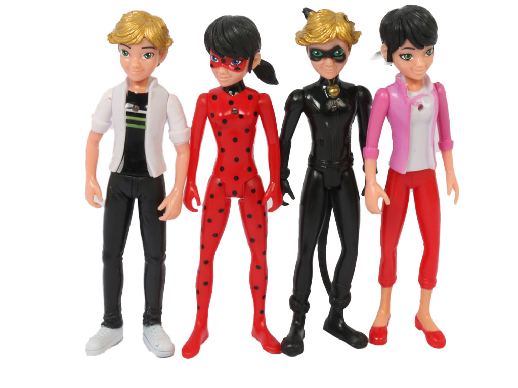 فیگور چراغدار دختر کفشدوزکی و پسر گربه ای (تکی)