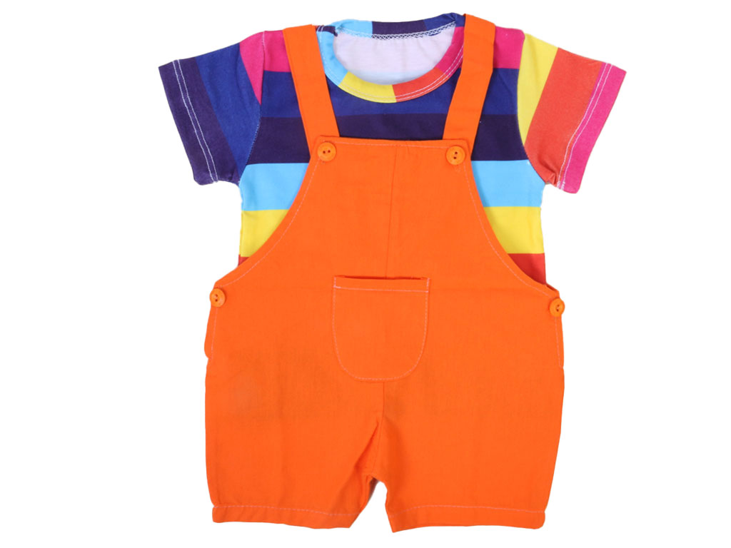 تیشرت و شلوارک پیشبندی  بچه گانه hypee kids