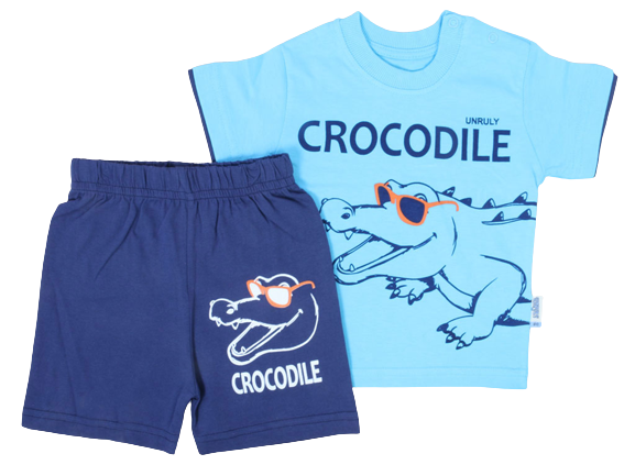 تیشرت و شلوارک راحتی پسرانه unruly serka