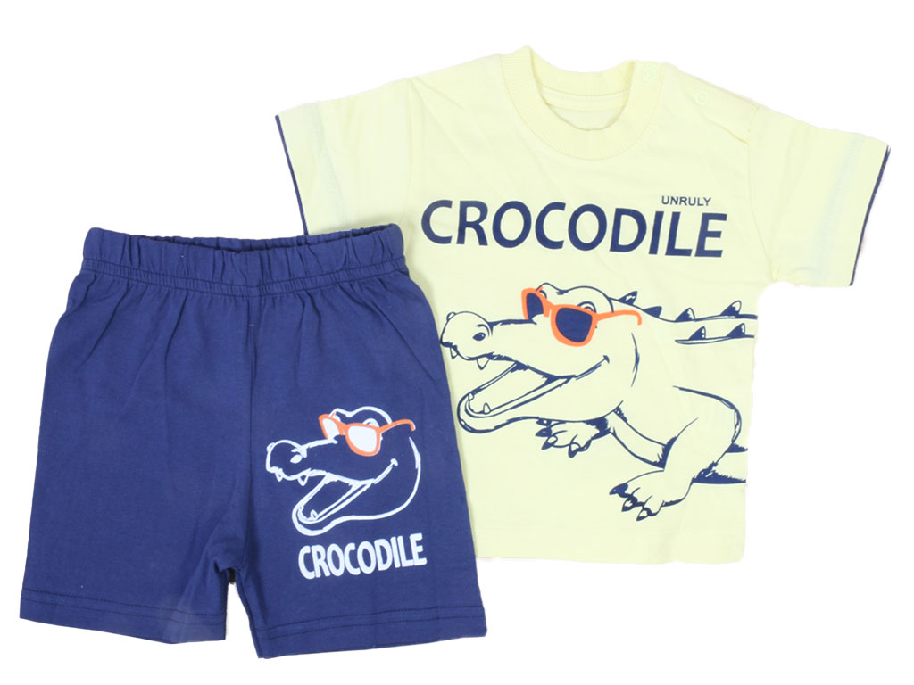 تیشرت و شلوارک راحتی پسرانه unruly serka