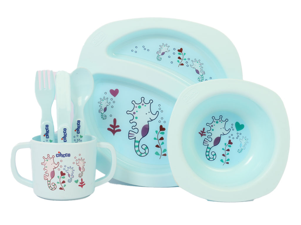 ست ظروف غذا خوری کودک 6 تکه cihcco