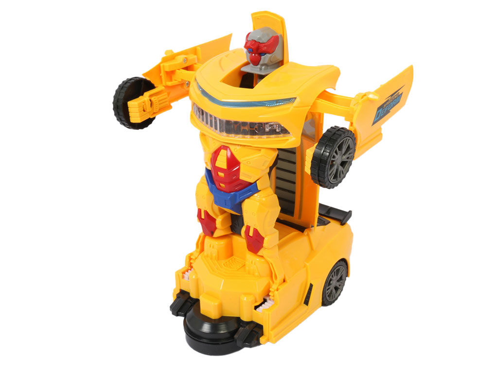 ماشین و ربات تبدیل شونده اسباب بازی مدل robot