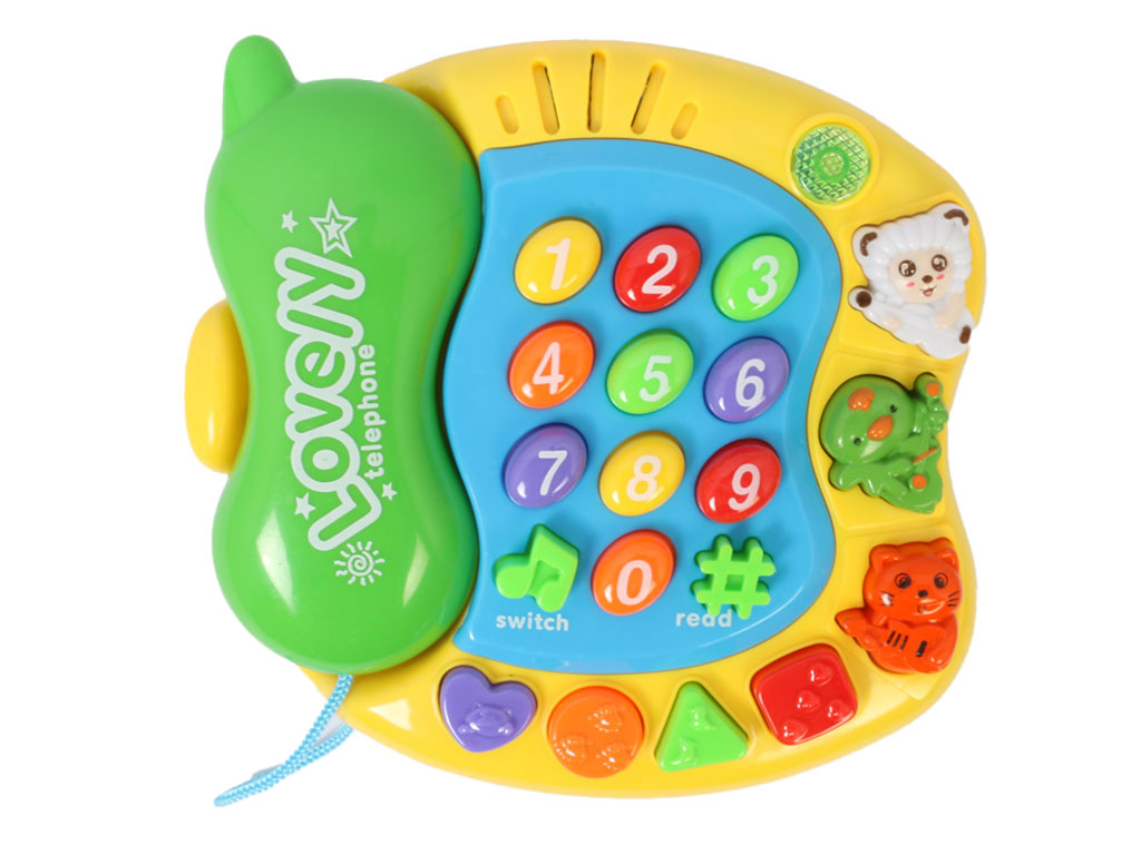 تلفن موزیکال و آموزشی اسباب بازی