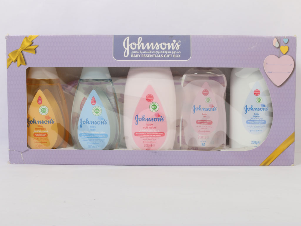 ست محصولات بهداشتی نوزادی  johnsons