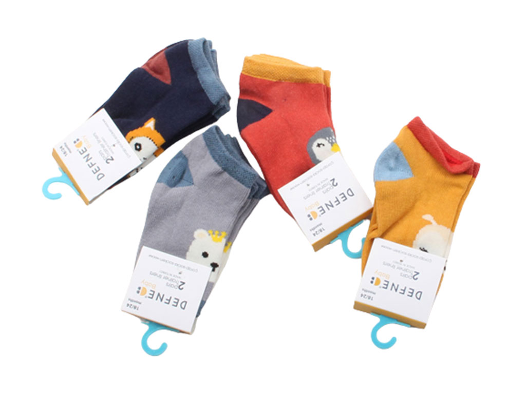 جوراب مچی حیوانات (دو جفتی/24-18 ماه)