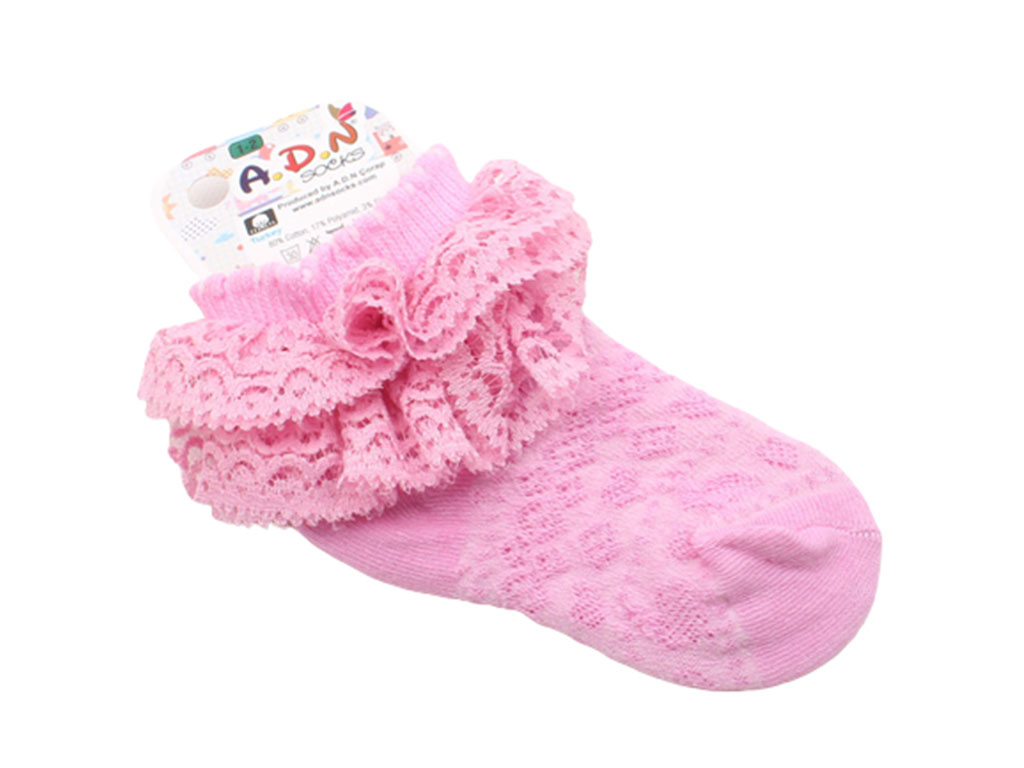 جوراب مچی لب تور (دارای رنگبندی/2-0 سال)