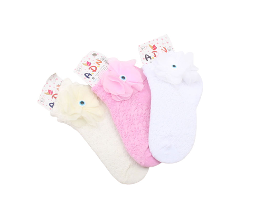 جوراب مچی لب تور (2-0 سال)