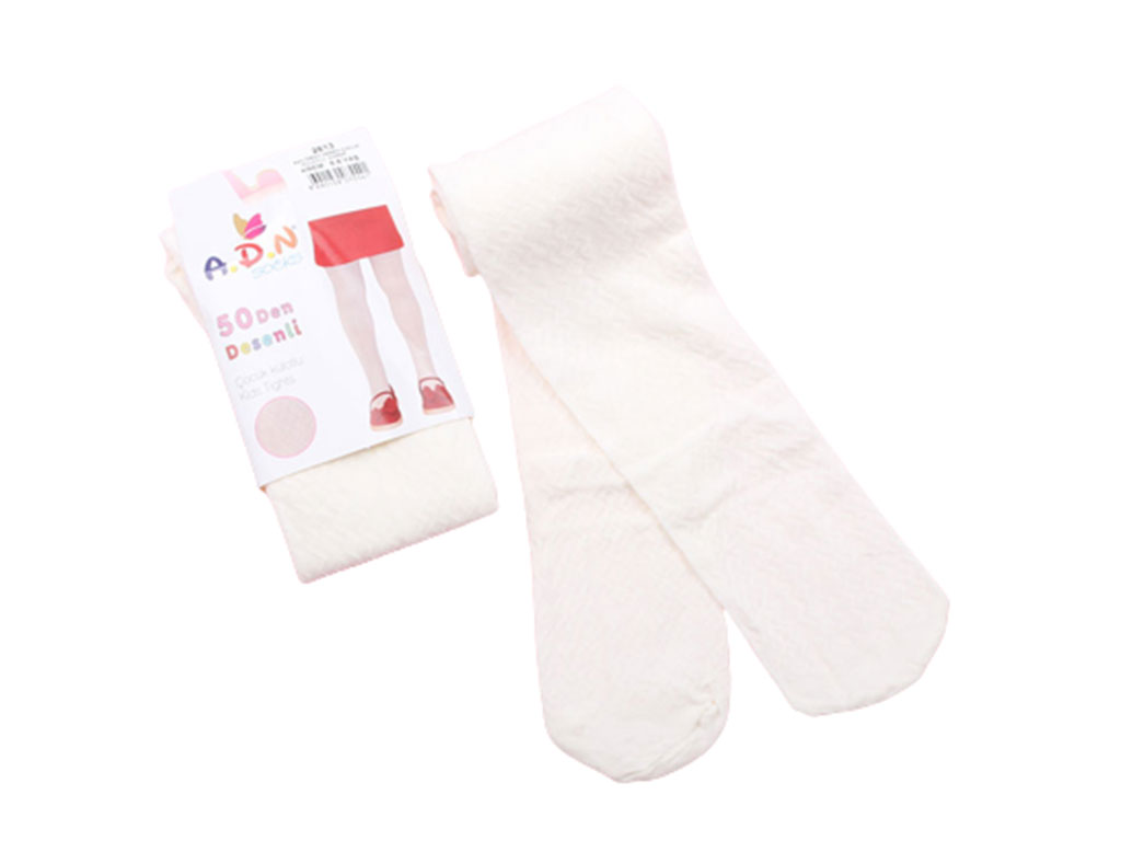 جوراب شلواری  تابستانی شیری  رنگ (8-2 سال)