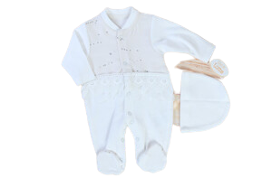 سرهمی جورابدار با کلاه bebe latte