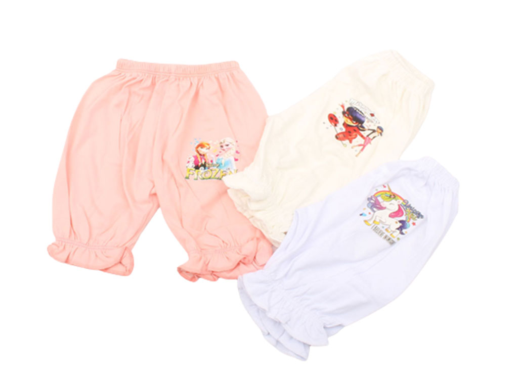 شلوارک و زیر دامنی (دارای رنگبندی/6-5 سال)