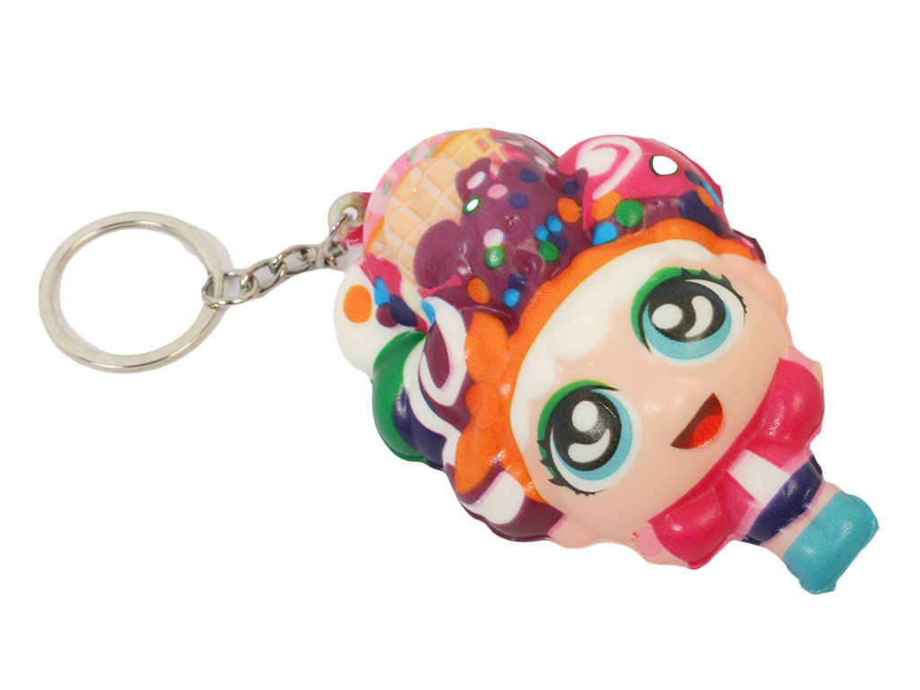 فیجت ضد استرس مدل اسکویشی جا کلیدی طرح دختر