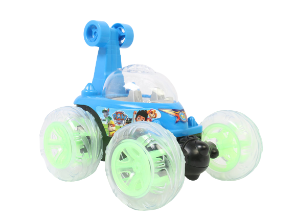 ماشین دیوانه کنترلی و موزیکال اسباب بازی شارژی طرح سگ های نگهبان