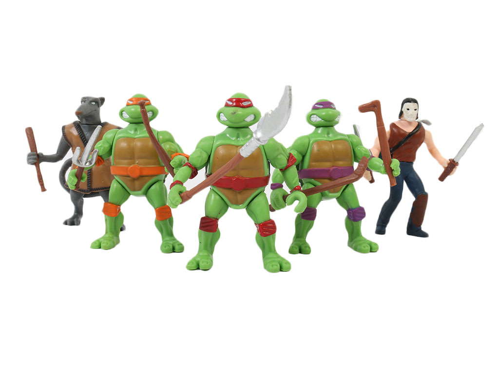 مینی فیگور لاک پشت های نینجا (تکی)