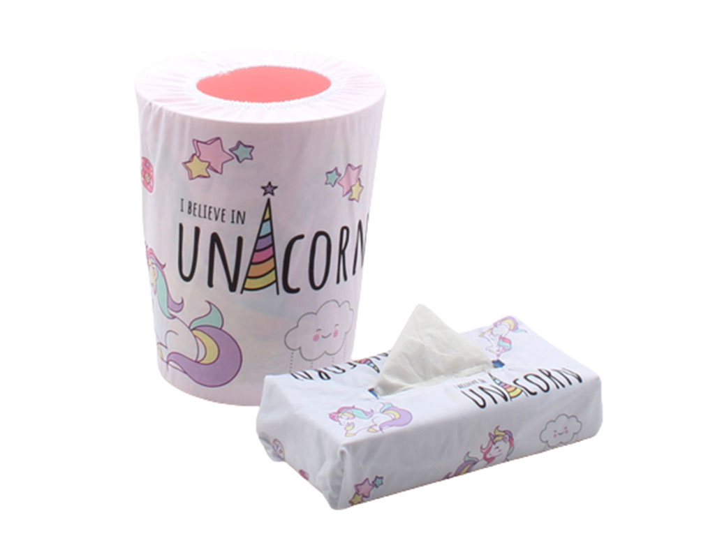 روکش سطل و دستمال اسب تک شاخ Unicorn