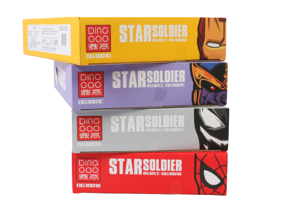 لگو نیم تنه فیگور قهرمانان