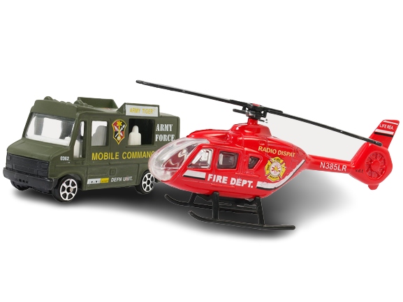 ماشین، تانک و هلی کوپتر فلزی اسباب بازی (تکی)