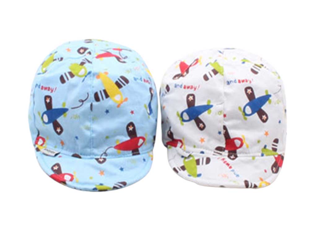 کلاه لبه دار طرح هواپیما (9- 6 ماه)