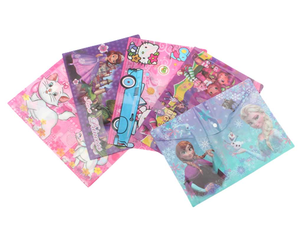 پوشه دکمه دار (دارای رنگبندی)