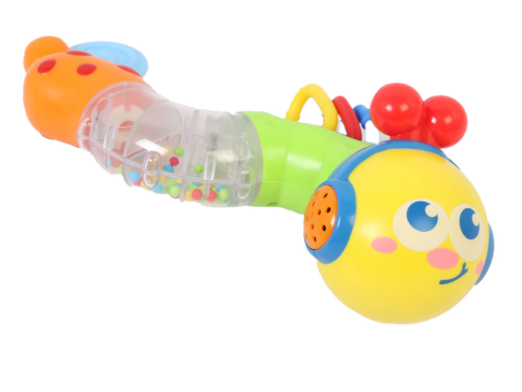 کرم موزیکال و پیچشی چراغدار با جغجغه و دندانگیر هولا hola