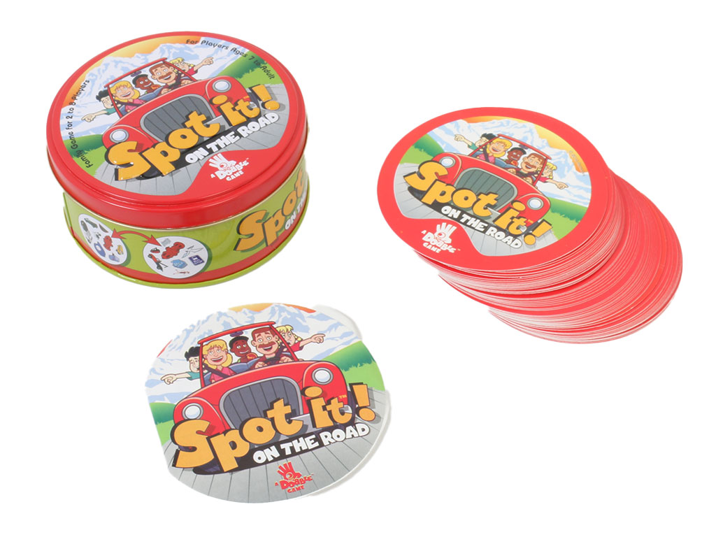 کارت بازی تمرکزی اسپوت ایت spot it مدل on the road
