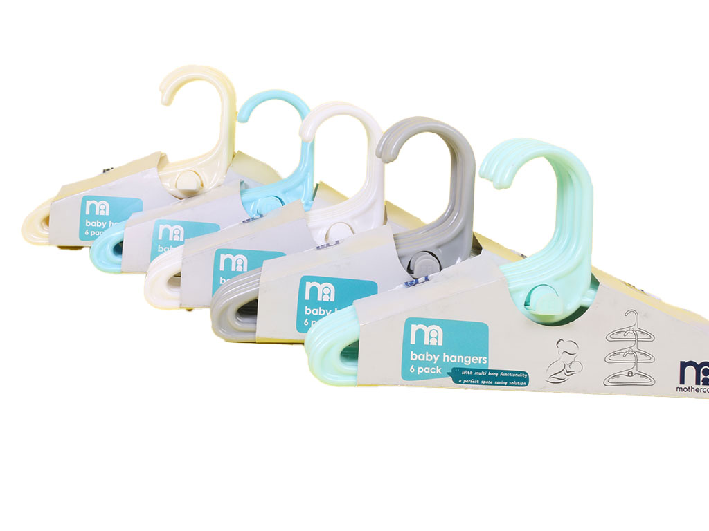 چوب لباسی 6 عددی نوزاد و کودک مادرکر mother care