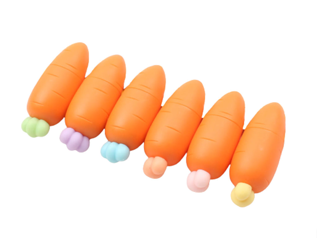 مینی هایلایتر هویج (6 عددی)