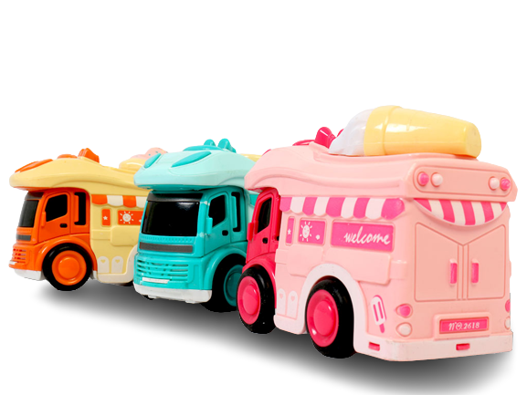 اتوبوس بستنی و آبنبات سیار قدرتی اسباب بازی