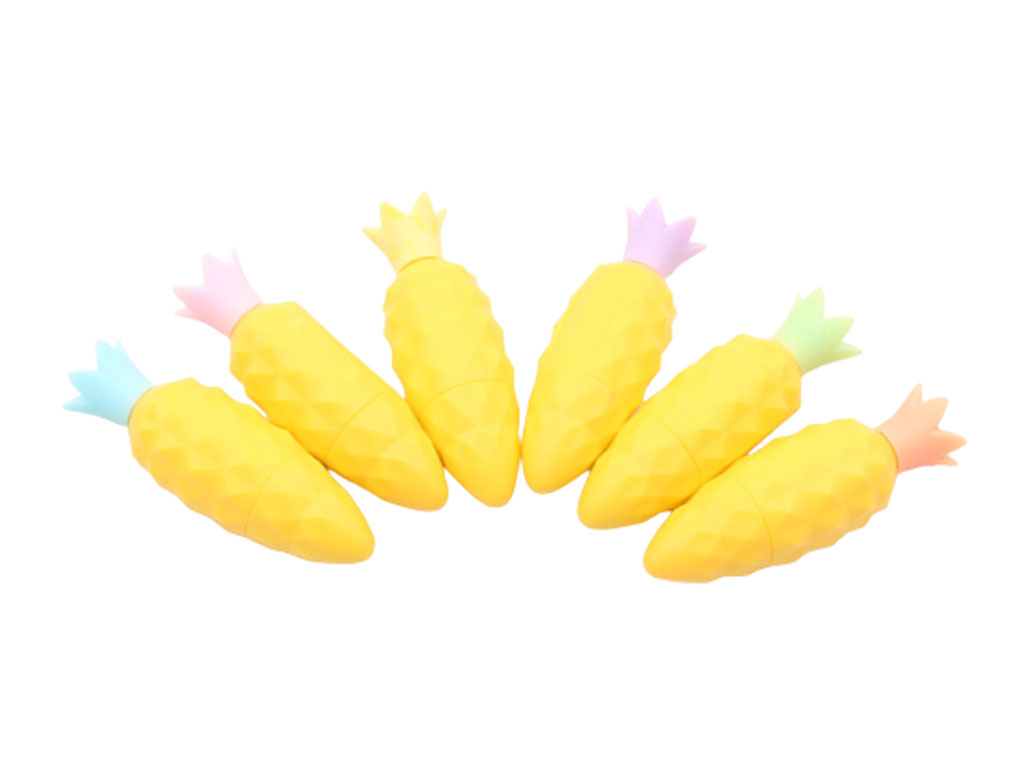 مینی هایلایتر آناناس (6 عددی)