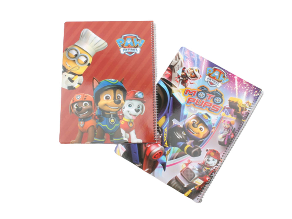 دفتر نقاشی سیمی بزرگ 40 برگ (تنوع طرح)