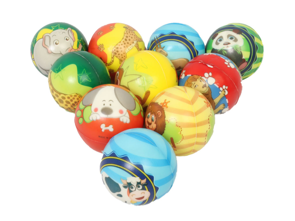 توپ اسفنجی نوزادی طرح حیوانات