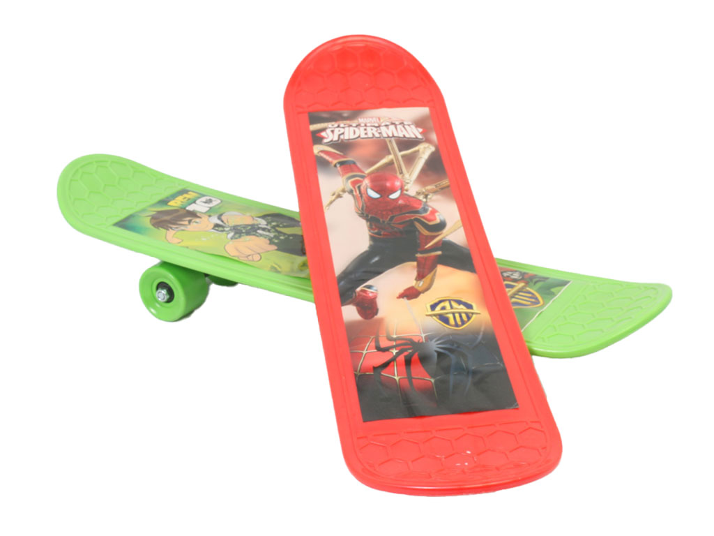 اسکیت برد سایز بزرگ طرح مرد عنکبوتی و بن تن