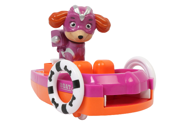 فیگور سگ های نگهبان قایق سوار